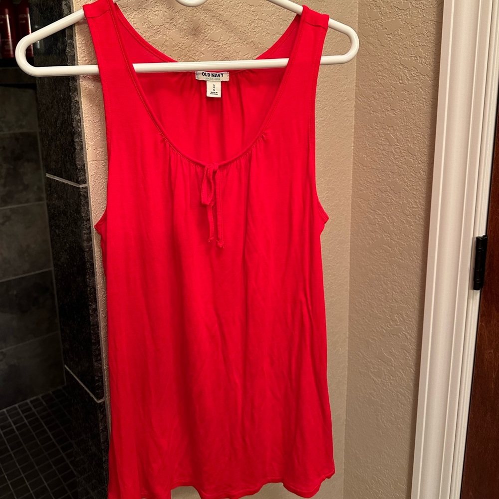 Summer Old Navy Flowy Top with Tie